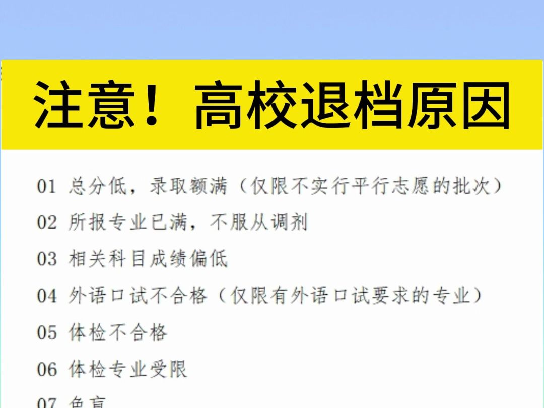退檔了還能被其他學(xué)校錄取嗎-圖1
