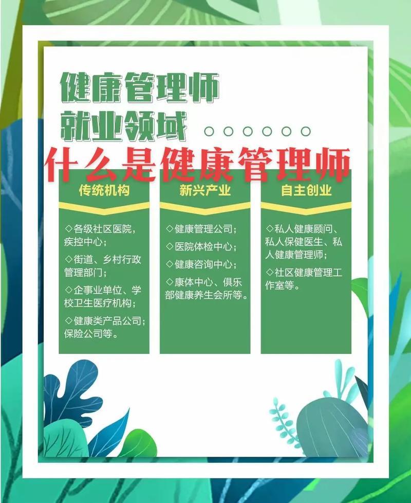 健康管理師是做什么的工作的-圖1