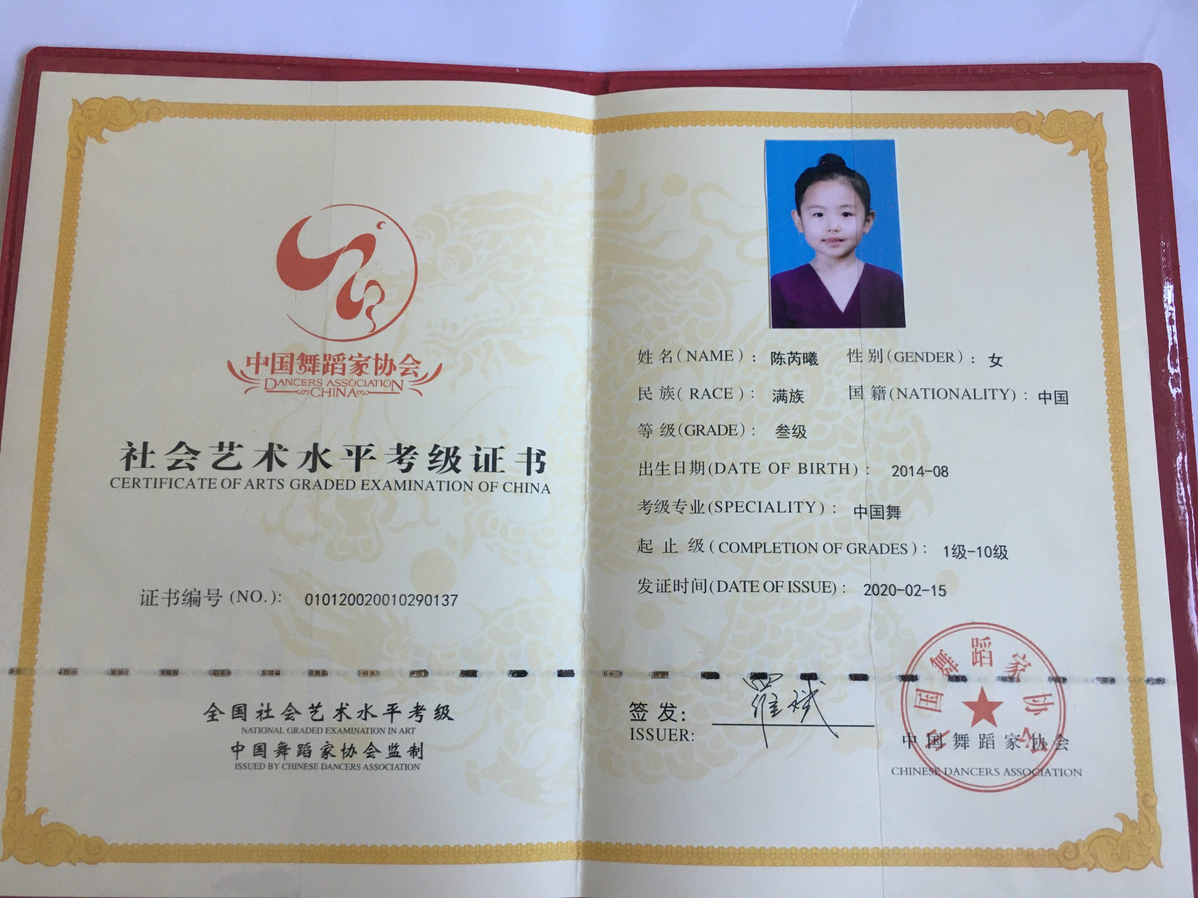 舞蹈證書哪些是國家承認的-圖1
