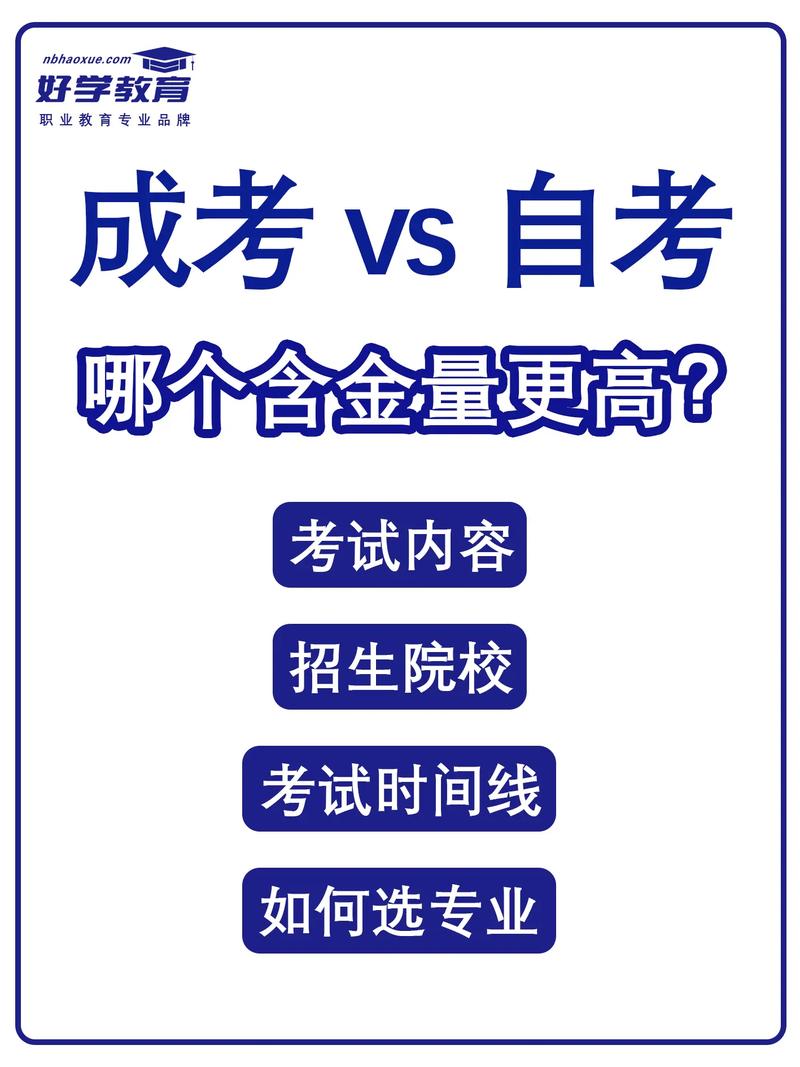自考和成考的含金量哪個高？-圖1