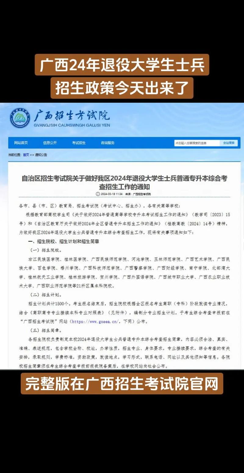 退役大專生專升本政策-圖1