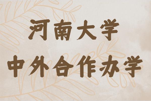 河南大學(xué)中外合作辦學(xué)怎么樣-圖1