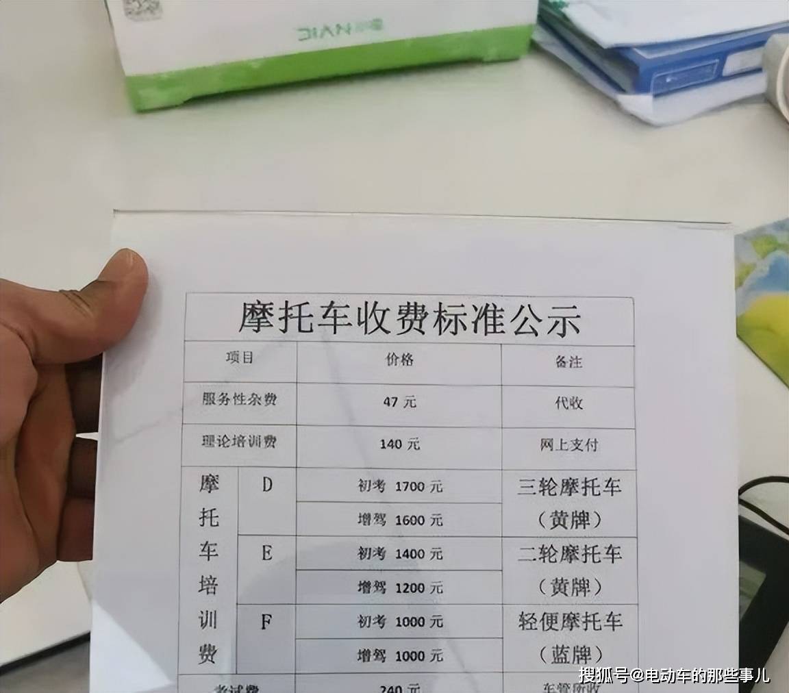 學摩托車駕駛證需要多少錢-圖1