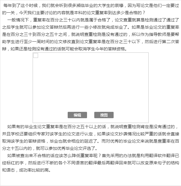 一般論文的重復(fù)率在多少合格-圖1