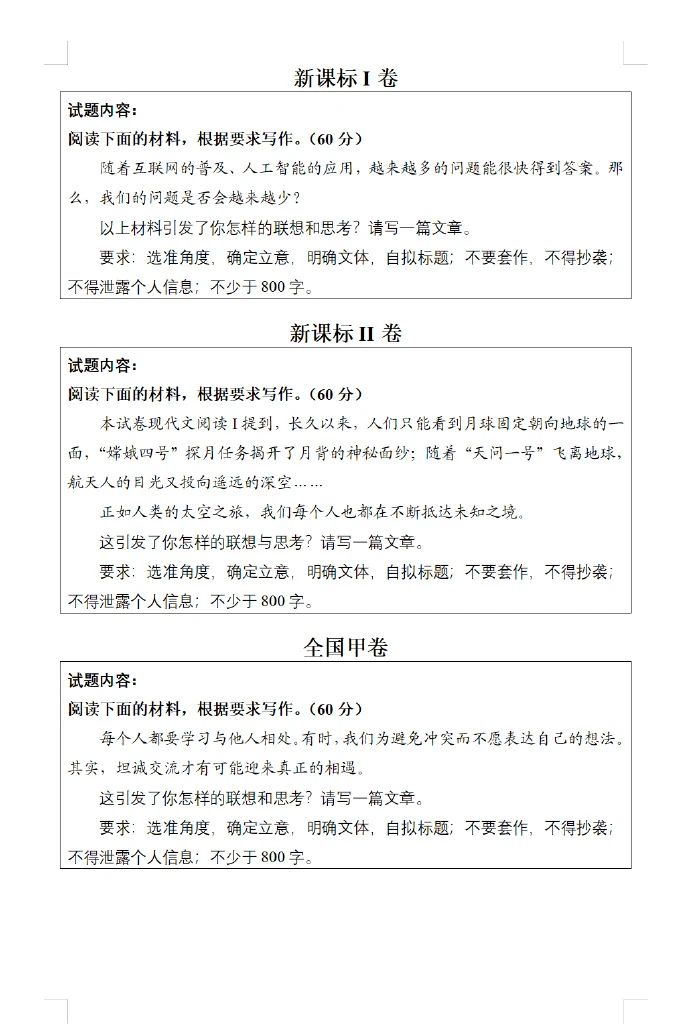 2024年成人高考作文題目是啥-圖1