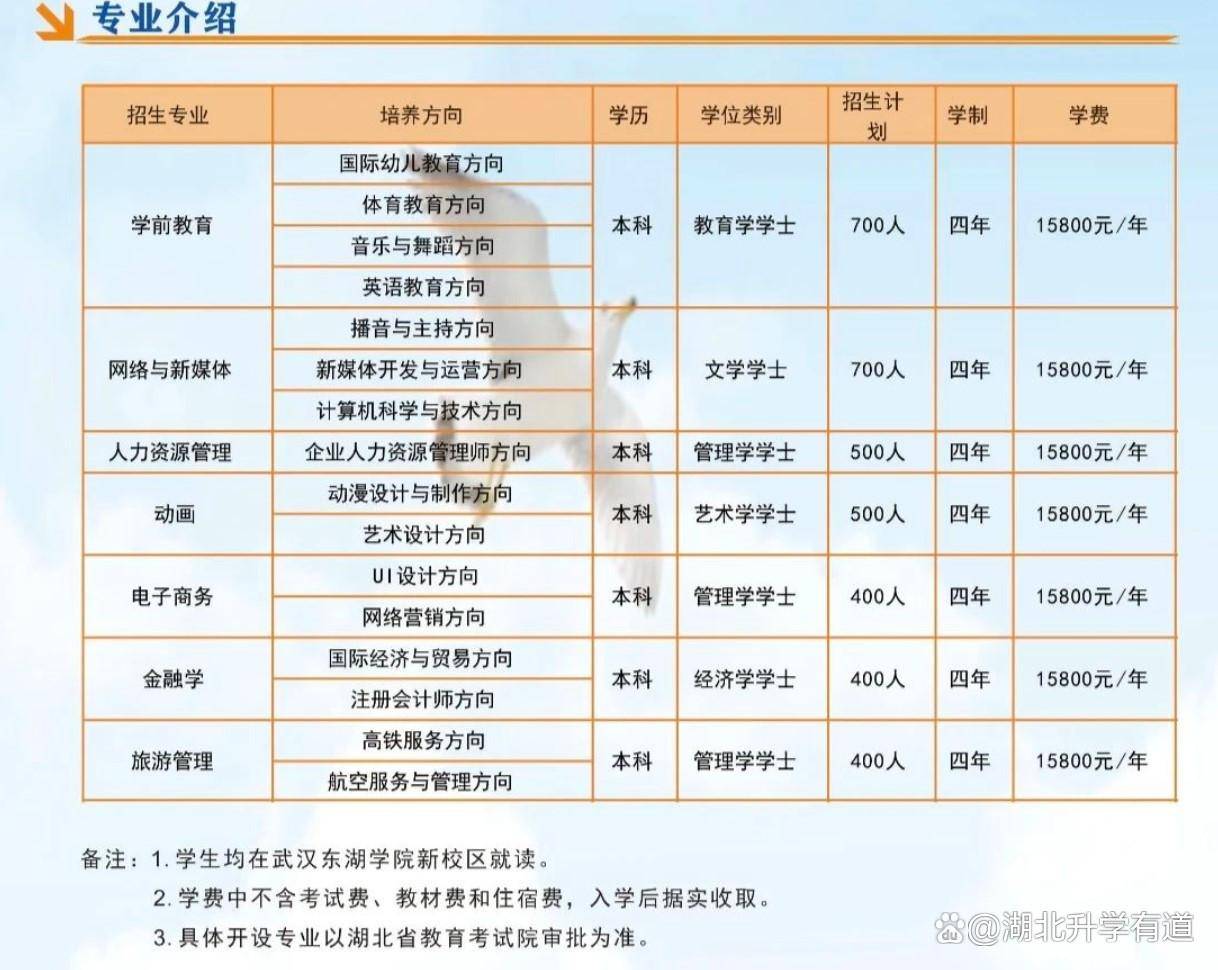 武漢東湖學院自主招生-圖1