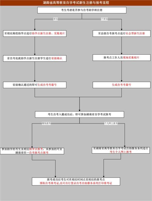 湖南省自考自助服務系統(tǒng)（附入口+流程）-圖1