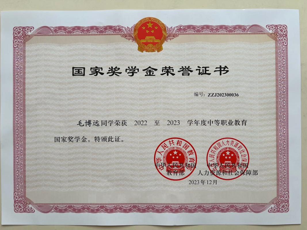國家獎學(xué)金證書查詢-圖1