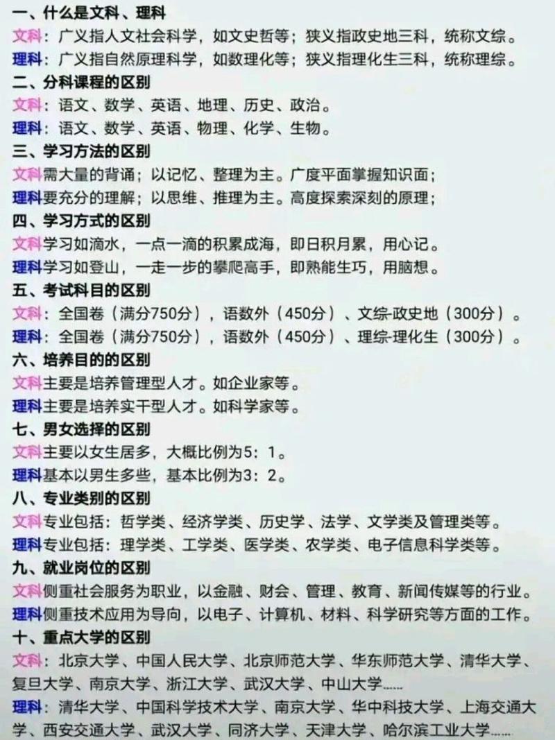 文科有哪些科目-圖1