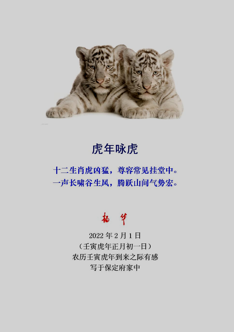 關于虎年的詩句-圖1
