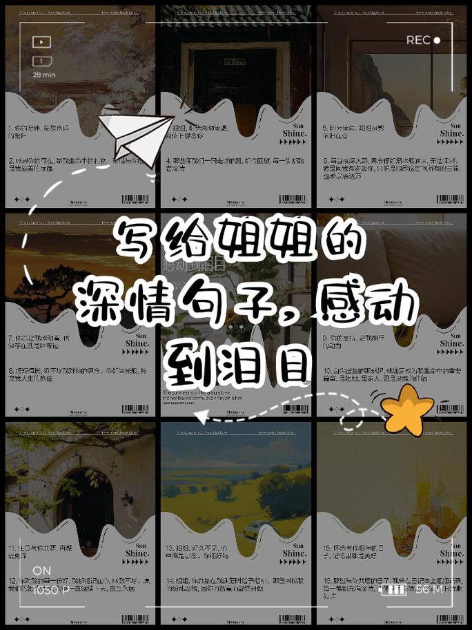 給姐姐的暖心句子-圖1