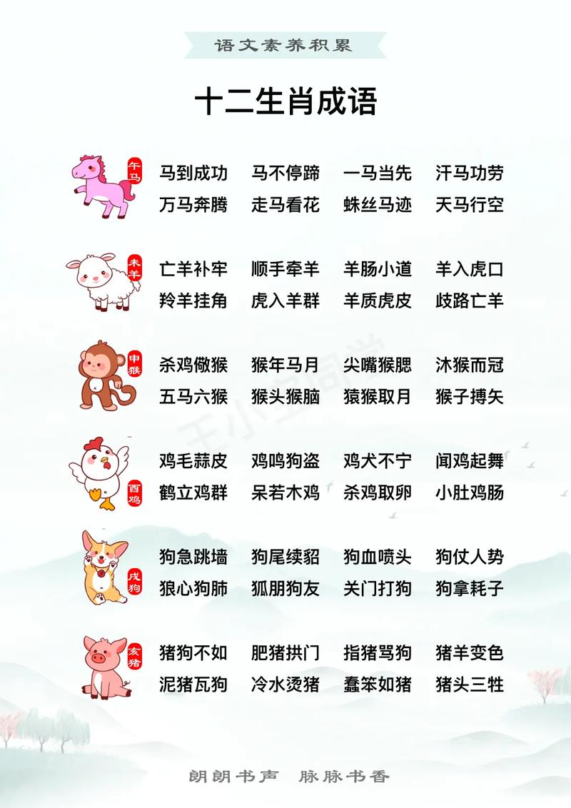 十二生肖成語-圖1