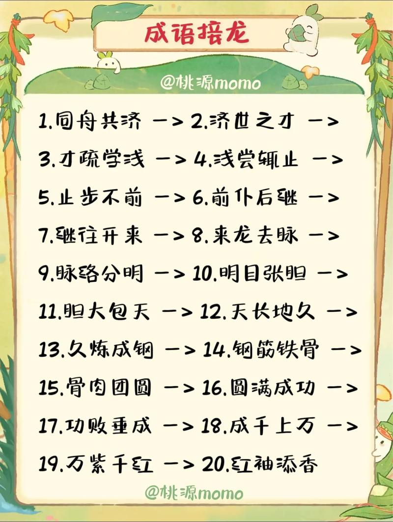 成語接龍答案-圖1