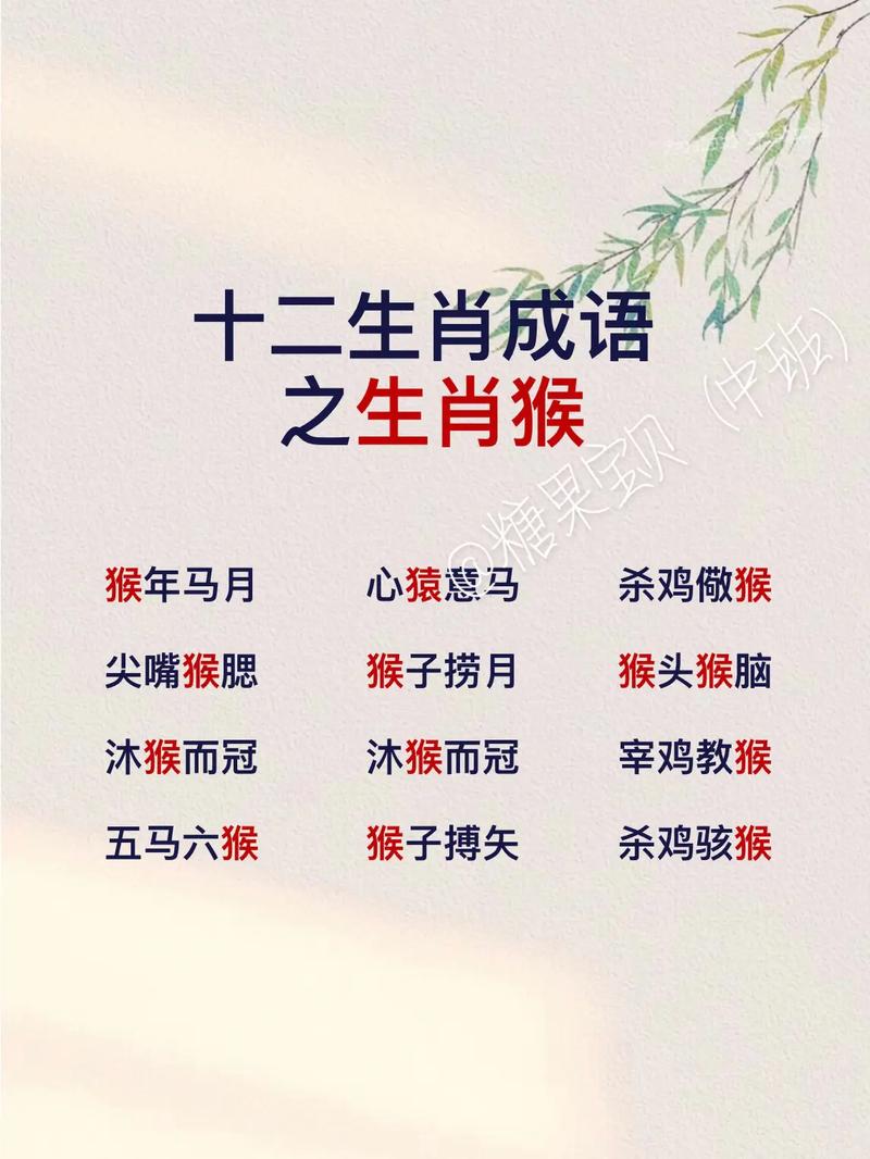猴的成語-圖1